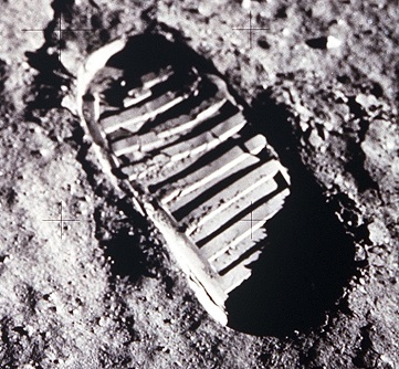 Botte de Neil Asmstrong - Appolo 11 - 21 juillet 1969