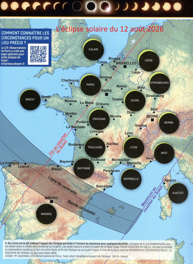 l'éclipse solaire du 12 août 2026