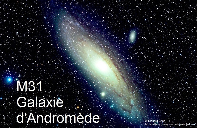 Galaxie galaxie d'Andromède - M31