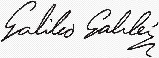 signature de Gallilée